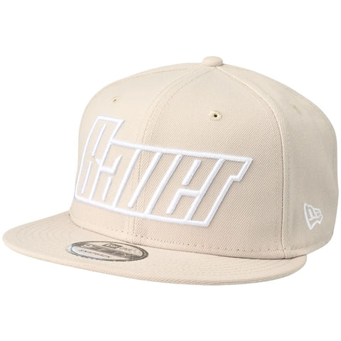 Bauer New Era 9Fifty Retro Off White Snapback Hat