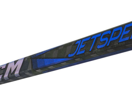 CCM JetSpeed FT7 Pro Blue Grip Hockey Stick - JUNIOR
