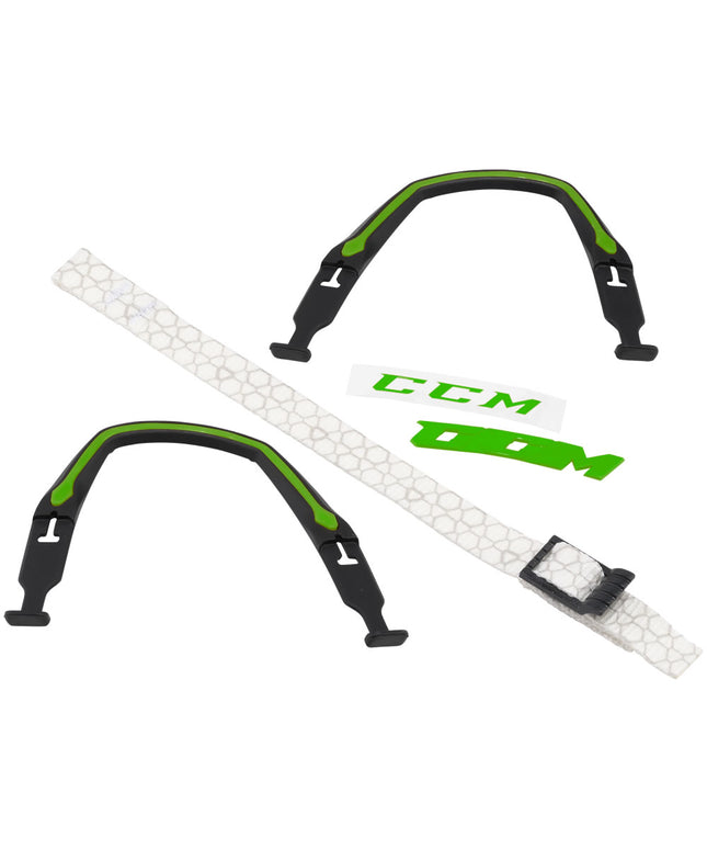 CCM Super Tacks X Replacement Logo/Ear Loop/Strap Set