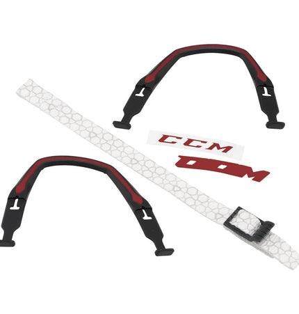 CCM Super Tacks X Replacement Logo/Ear Loop/Strap Set