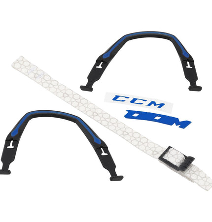 CCM Super Tacks X Replacement Logo/Ear Loop/Strap Set