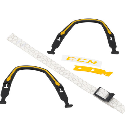 CCM Super Tacks X Replacement Logo/Ear Loop/Strap Set
