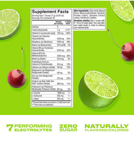 Cwench Hydration Mix - Cherry Lime