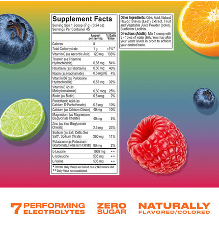 Cwench Hydration Mix - Rainbow Swirl