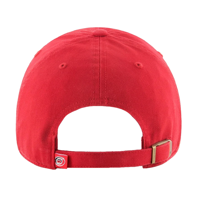NHL Carolina Hurricanes Patch Red Adjustable Hat