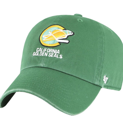 47 Brand California Golden Seals Clean Up Adjustable Hat