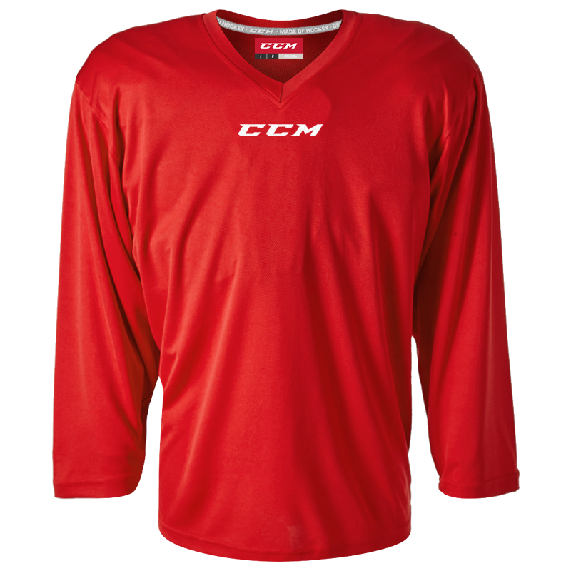  CCM 5000 Series Hockey Practice Jersey - Senior - Red