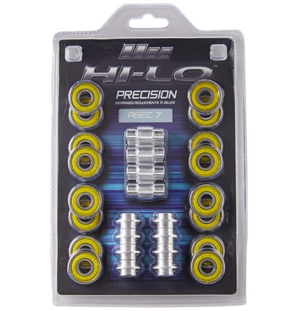 Bauer HI-LO Abec 7 Inline Bearings