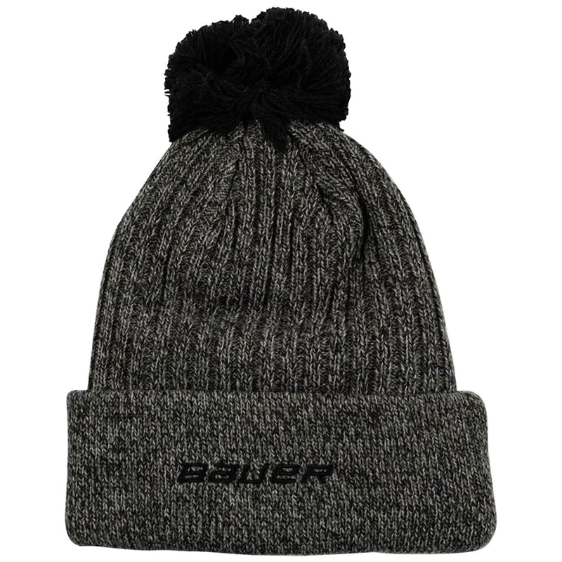 Buy Grey Marl Beanie Hat One Size, Hats