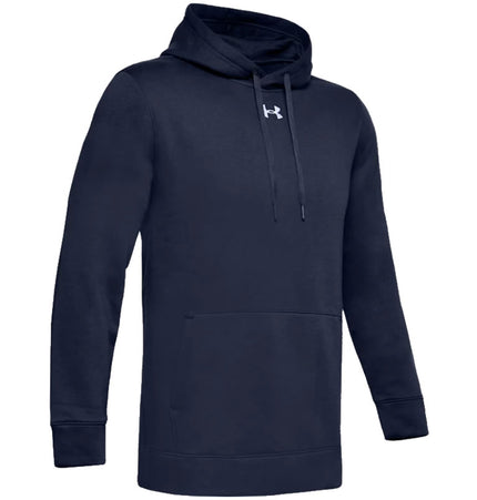 UA Hustle Fleece Navy Hoodie