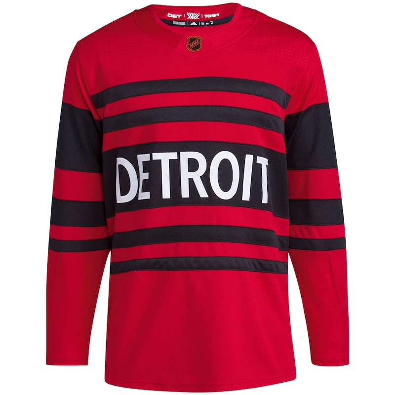 Detroit Red Wings Adidas Authentic White Jersey