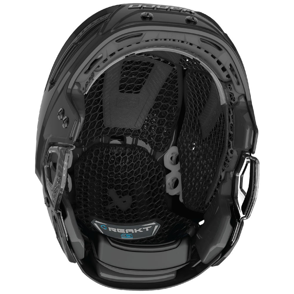 bauer motorcycle helmet Bauer Re-Akt 3D Ice Hockey Helmet Navy / Large