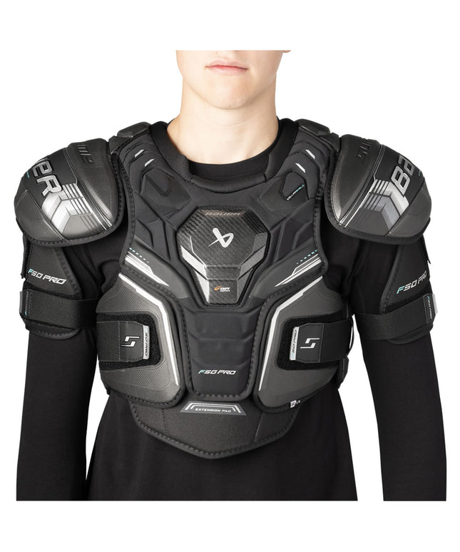 Bauer Supreme F50 Pro Shoulder Pads - INTERMEDIATE
