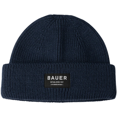 Bauer Ribbed Fisherman Blue Beanie