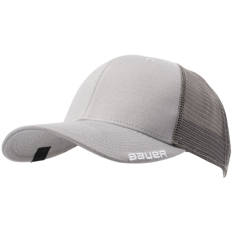 Bauer Team Mesh Grey Snapback Hat