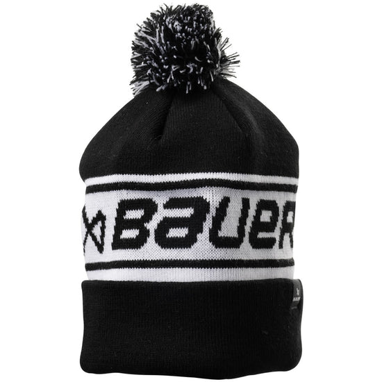 Bauer Team Black Ribbed Pom