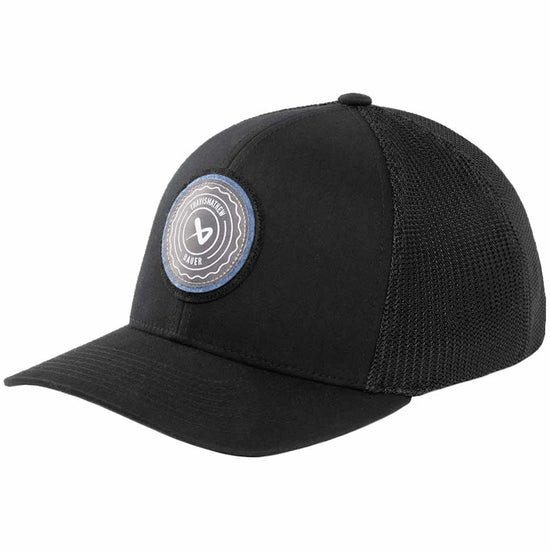 Bauer x TravisMathew BA Patch Black Snapback Hat