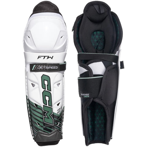 CCM JetSpeed FTW Shin Guards - JUNIOR