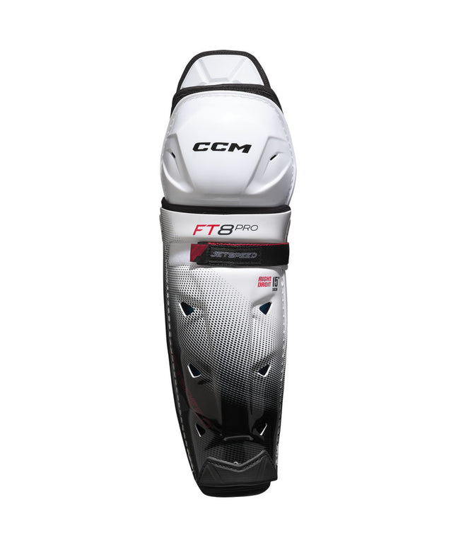 CCM JetSpeed FT8 Pro Shin Guards - JUNIOR