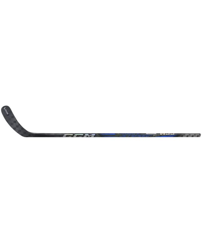 CCM JetSpeed FT7 Pro Blue Grip Hockey Stick - INTERMEDIATE
