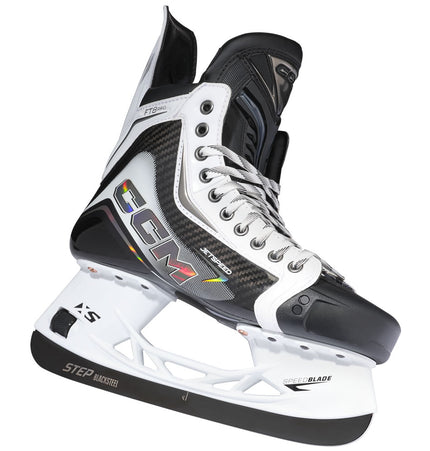 CCM JetSpeed FT8 Pro White Edition Ice Skates - SENIOR