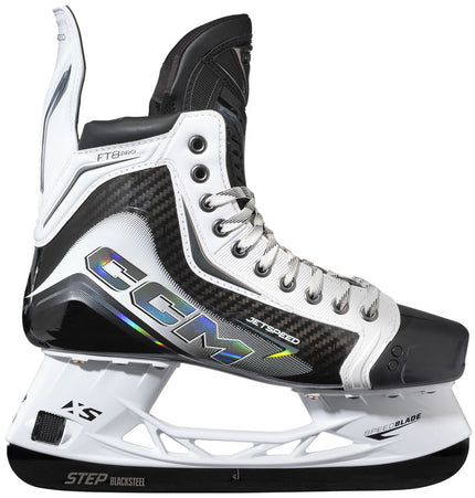 CCM JetSpeed FT8 Pro White Edition Ice Skates - SENIOR