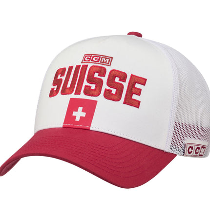 CCM Switzerland Meshback Trucker Cap