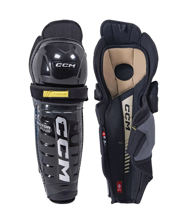 CCM Tacks Vector Plus Shin Guards - SENIOR