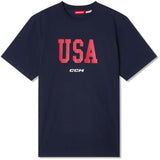 CCM USA Flag Short Sleeve Tee