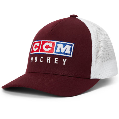 CCM Vintage Meshback Acai Trucker Hat