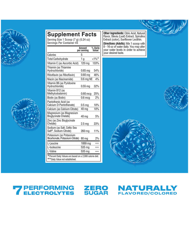 Cwench Hydration Mix - Blue Raspberry