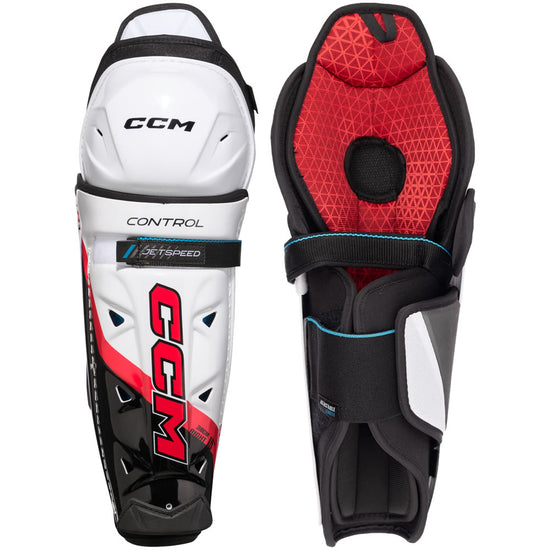 CCM JetSpeed Control Shin Guards - JUNIOR