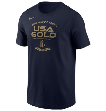 Nike USA Men's Hockey 2026 Gold Medal Club Tee