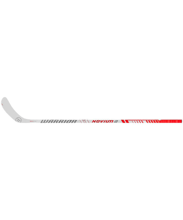 Warrior Novium2 Pro White Grip Hockey Stick - JUNIOR