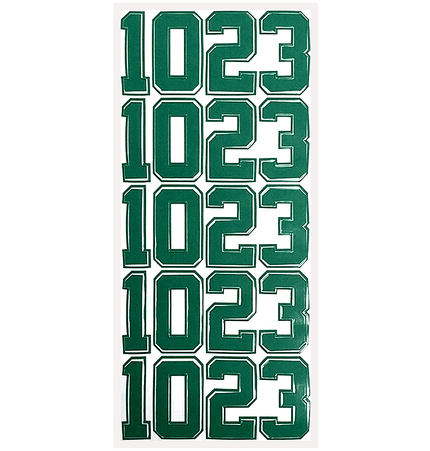 Helmet Number Pack
