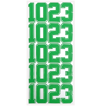 Helmet Number Pack