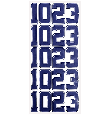 Helmet Number Pack