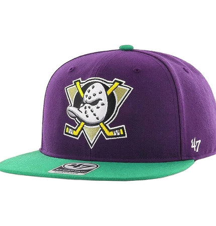 47 Brand Anaheim Ducks No Shot Captain Snapback Hat