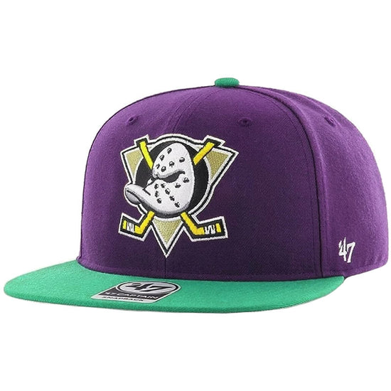 47 Brand Anaheim Ducks No Shot Captain Snapback Hat