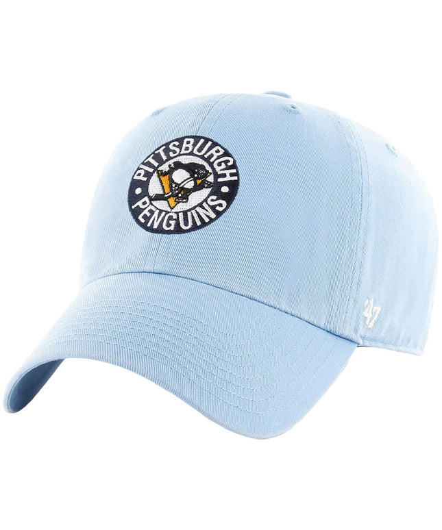 47 Brand Pittsburgh Penguins Clean Up Adjustable Hat