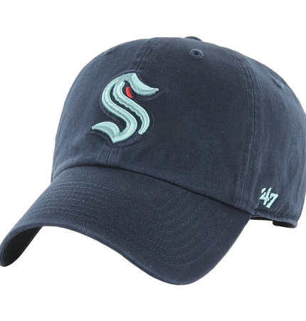 47 Brand Seattle Kraken Clean Up Adjustable Hat