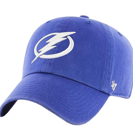 47 Brand Tampa Bay Lightning Clean Up Adjustable Hat