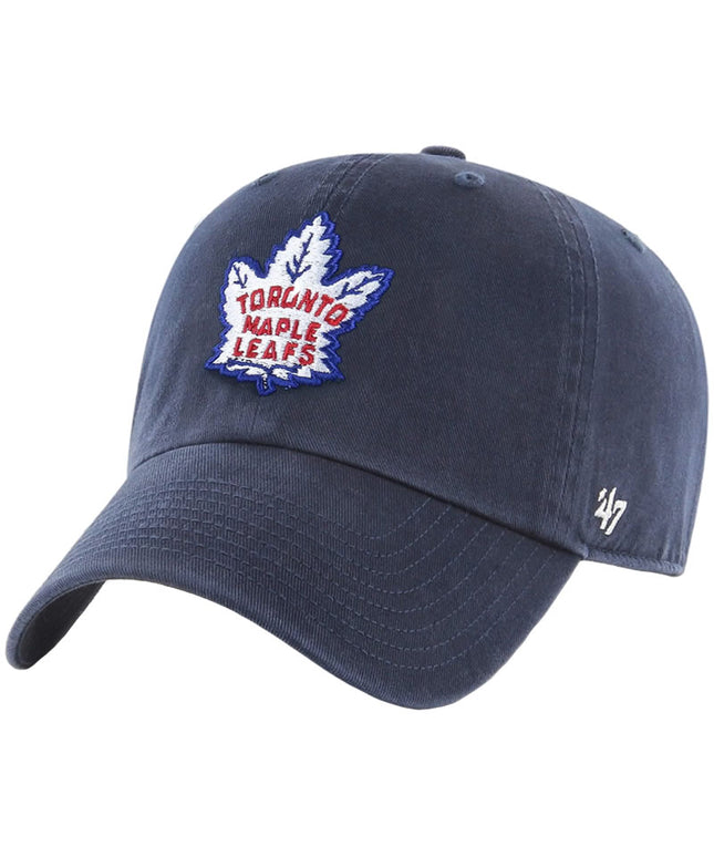 47 Brand Toronto Maple Leafs Clean Up Adjustable Hat