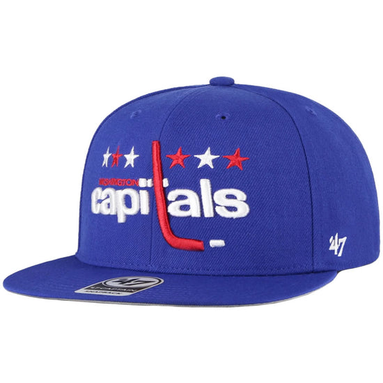 47 Brand Washington Capitals No Shot Captain Snapback Hat