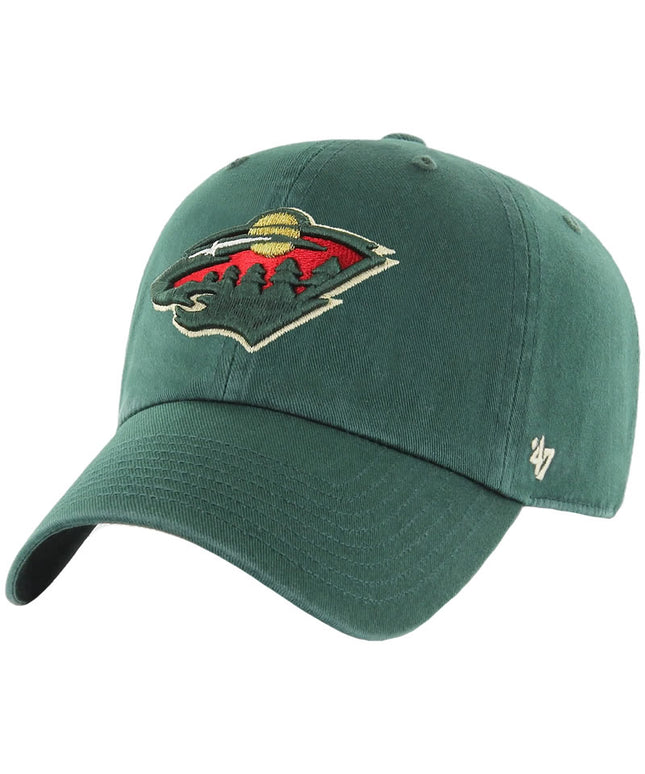47 Brand Minnesota Wild Clean Up Adjustable Hat