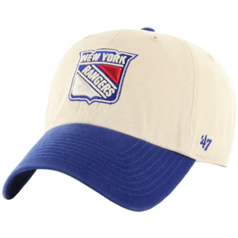 47 Brand New York Rangers Clean Up Adjustable Hat