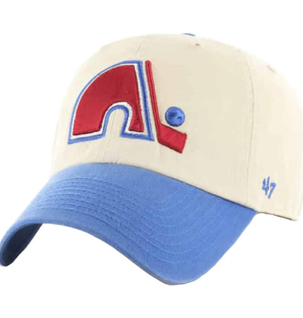 47 Brand Quebec Nordiques Clean Up Adjustable Hat
