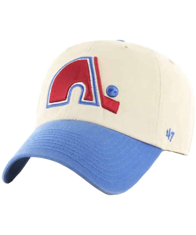 47 Brand Quebec Nordiques Clean Up Adjustable Hat