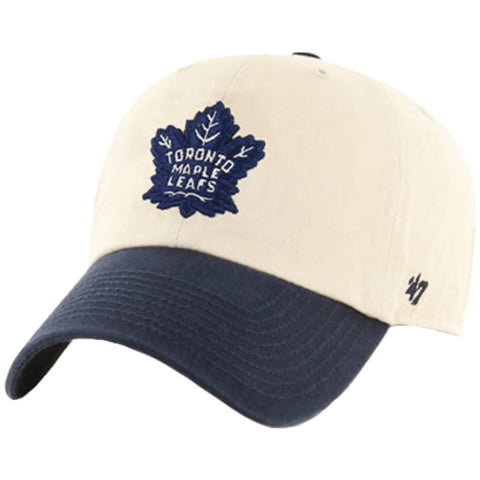 47 Brand Toronto Maple Leafs Clean Up Adjustable Hat