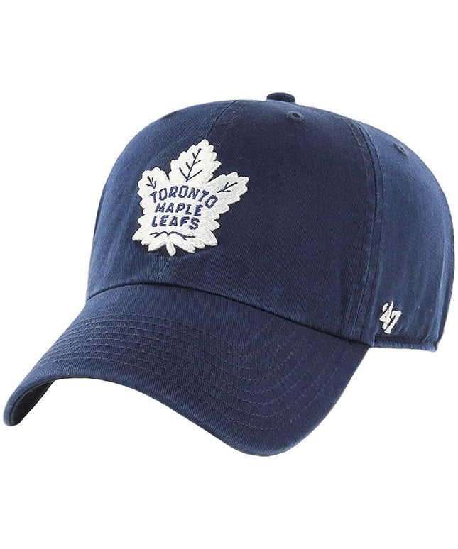 47 Brand Toronto Maple Leafs Clean Up Adjustable Hat